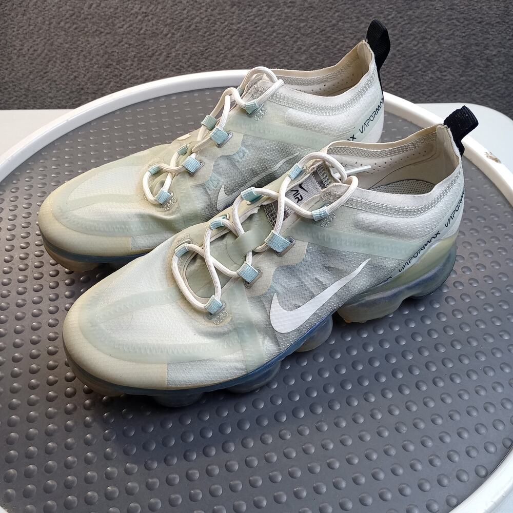Nike Air VaporMax Womens 8.5 White Translucent Running Sneakers AR6632-403